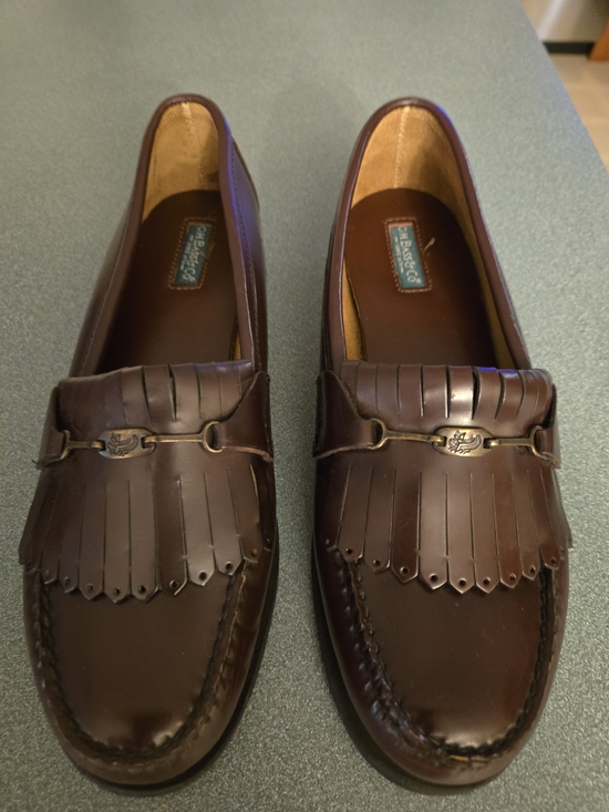 G.H. Bass & Co. Shoes - G.H. Bass & Co. Brown Leather Kiltie Bit Loafers